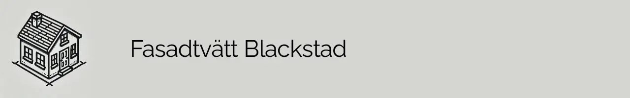 Fasadtvätt Blackstad