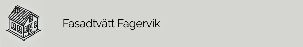 Fasadtvätt Fagervik