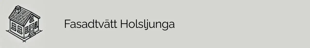 Fasadtvätt Holsljunga