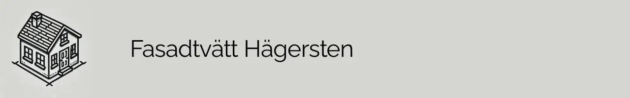 Fasadtvätt Hägersten