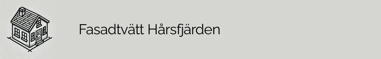 Fasadtvätt Hårsfjärden