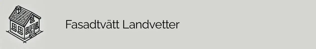 Fasadtvätt Landvetter