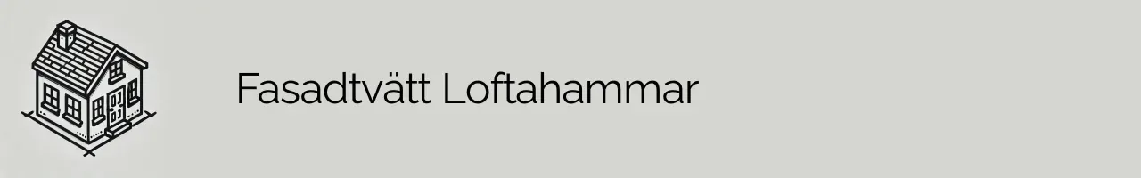 Fasadtvätt Loftahammar