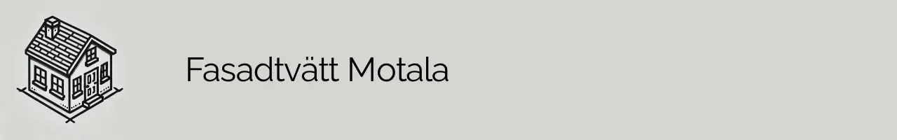 Fasadtvätt Motala