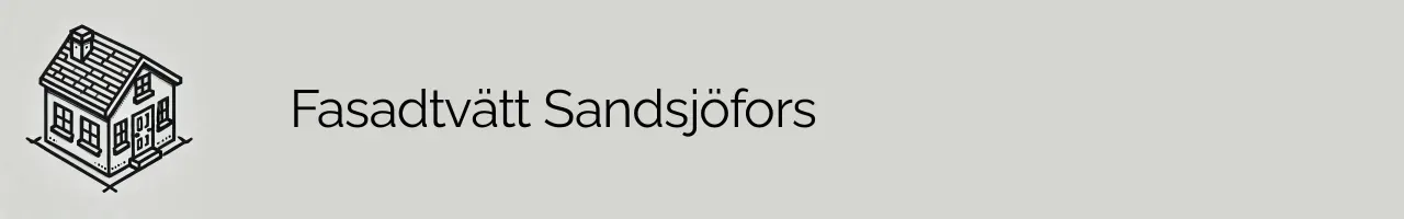 Fasadtvätt Sandsjöfors