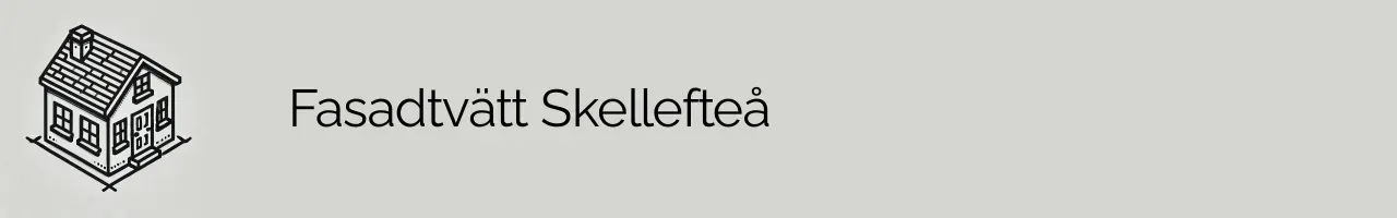 Fasadtvätt Skellefteå