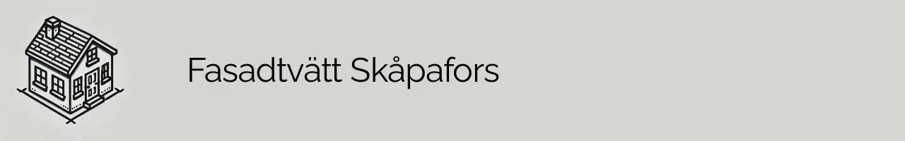 Fasadtvätt Skåpafors