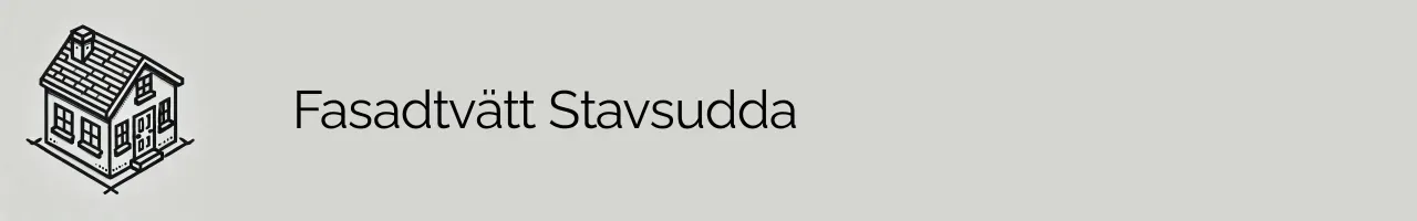 Fasadtvätt Stavsudda