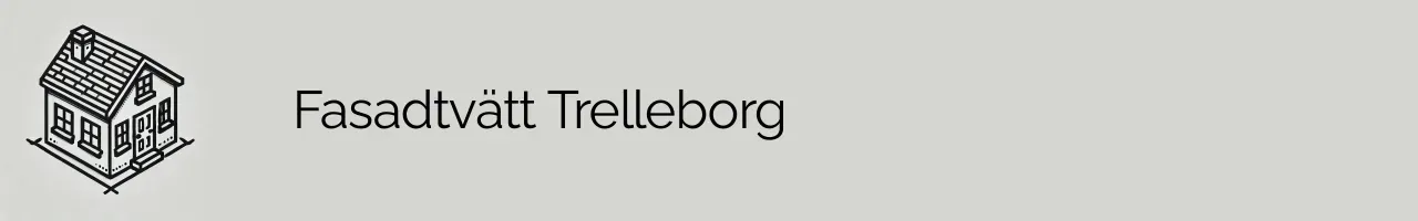 Fasadtvätt Trelleborg