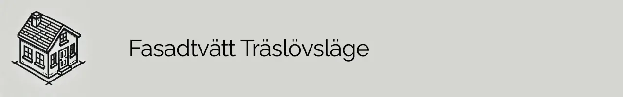 Fasadtvätt Träslövsläge