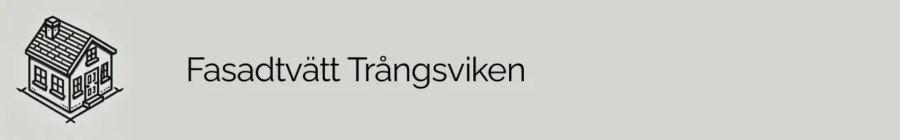 Fasadtvätt Trångsviken