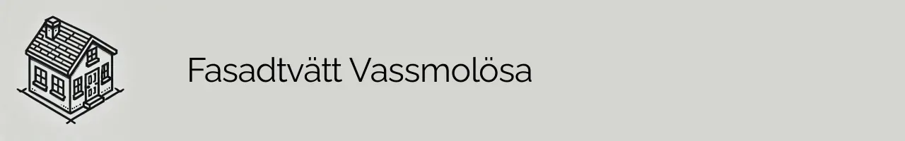 Fasadtvätt Vassmolösa