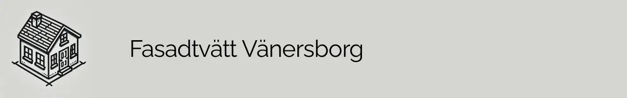 Fasadtvätt Vänersborg