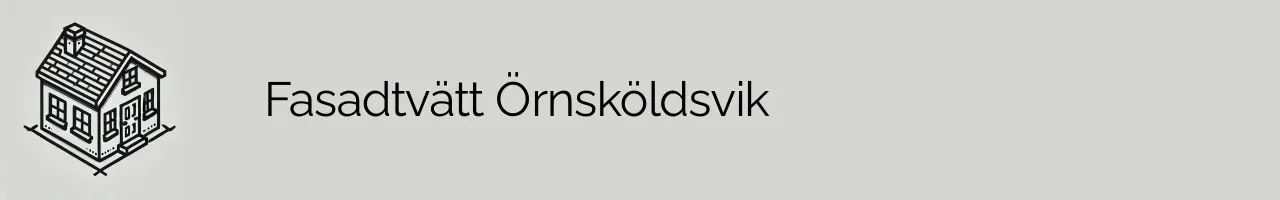 Fasadtvätt Örnsköldsvik